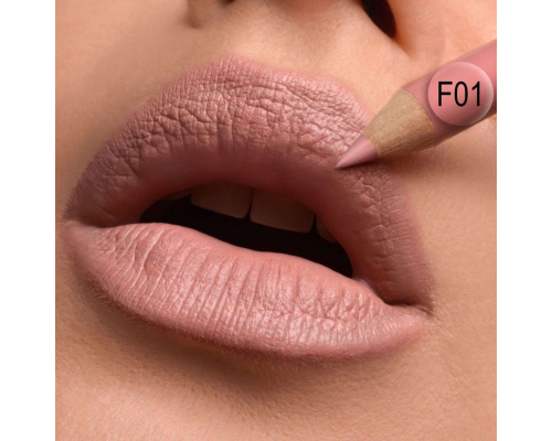 Олівець для губ шовкова лінія MC ProfLine Silkliner for lips F01